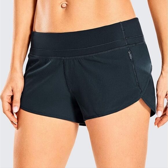 CRZ Yoga Navy Blue Shorts - Picture 1 of 7